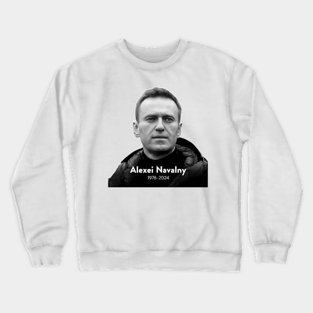 RIP Navalny 1976-2024 Crewneck Sweatshirt by LEGO